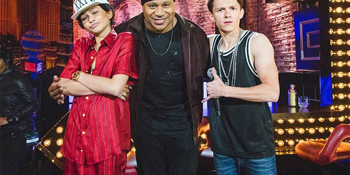 Tom Holland And Zendaya Lip Sync Battle Reaction Tom Holland and Zendaya Perform ‘Umbella’, ‘24K Magic’ on Lip Sync